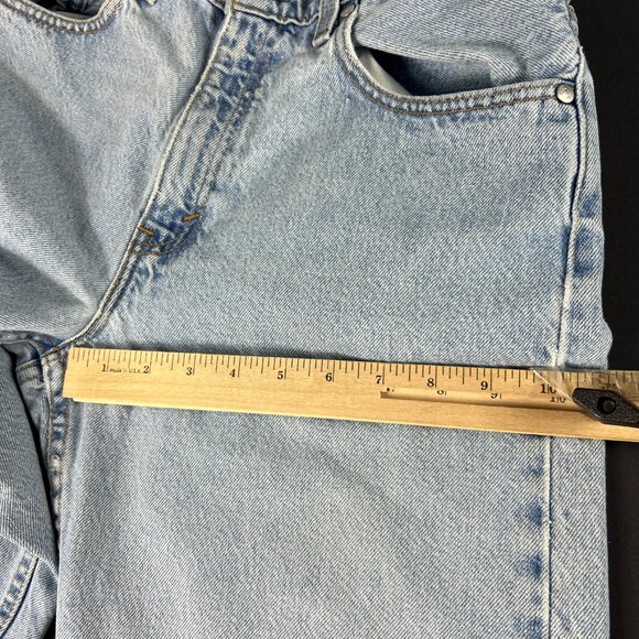 VTG 90s Levi's Silver Tab Jean Junior 28x30* Loose Blue Distressed Denim Tag 7Jr - Picture 14 of 16